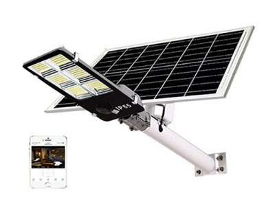 APP CCTV Camera Solar LED Street Light